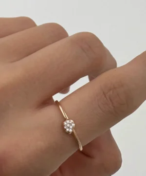 14 AYAR EKLEM YÜZÜĞÜ 1.10 GR - Görsel 1