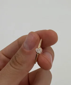 14 AYAR EKLEM YÜZÜĞÜ 1.10 GR - Görsel 2