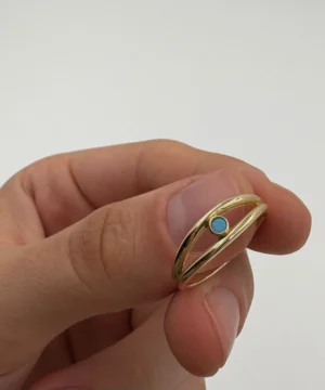 14 AYAR EKLEM YÜZÜĞÜ 2.27 GR - Görsel 3