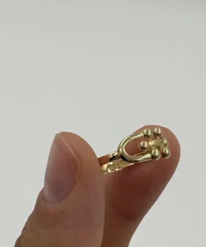 14 AYAR FANTAZİ YÜZÜK 2.05 GR - Görsel 1