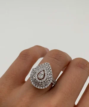 14 AYAR BAGET YÜZÜK 3.73 GR - Görsel 1