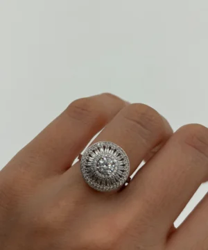 14 AYAR BAGET YÜZÜK 2.96 GR - Görsel 1