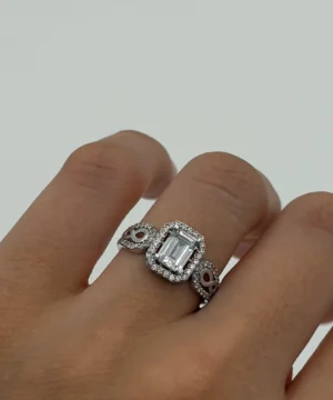 14 AYAR BAGET YÜZÜK 2.26 GR - Görsel 1