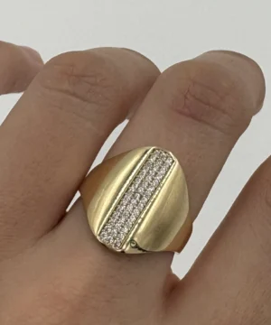 14 AYAR FANTAZİ YÜZÜK 2.80 GR - Görsel 1