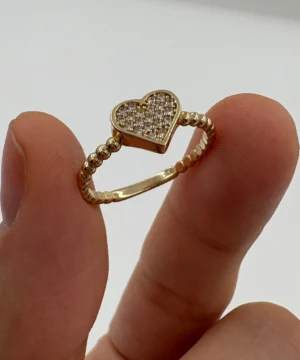 14 AYAR EKLEM YÜZÜĞÜ 1.96 GR - Görsel 2