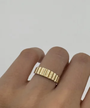 14 AYAR FANTAZİ YÜZÜK 2.24 GR - Görsel 2