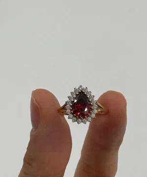 14 AYAR BAGET YÜZÜK 2.21 GR - Görsel 2