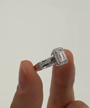 14 AYAR BAGET YÜZÜK 2.11 GR - Görsel 2