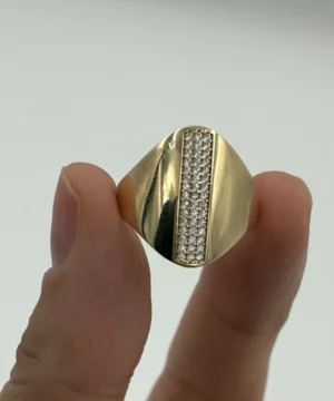 14 AYAR FANTAZİ YÜZÜK 2.80 GR - Görsel 2