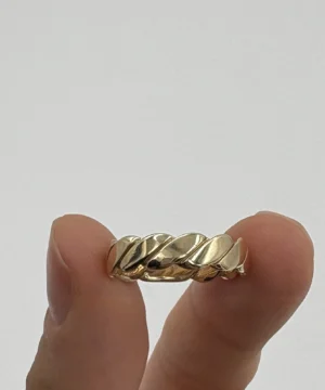 14 AYAR FANTAZİ YÜZÜK 3.32 GR - Görsel 2