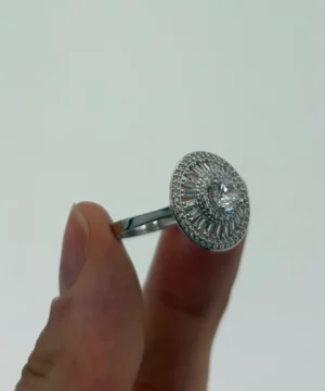 14 AYAR BAGET YÜZÜK 2.96 GR - Görsel 3