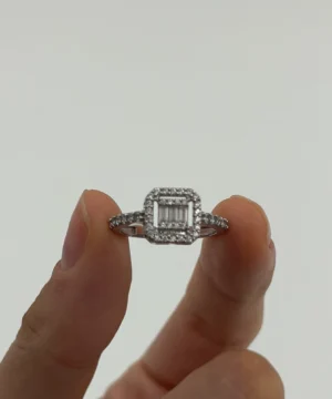 14 AYAR BAGET YÜZÜK 2.26 GR - Görsel 3