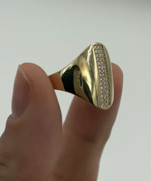 14 AYAR FANTAZİ YÜZÜK 2.80 GR - Görsel 3