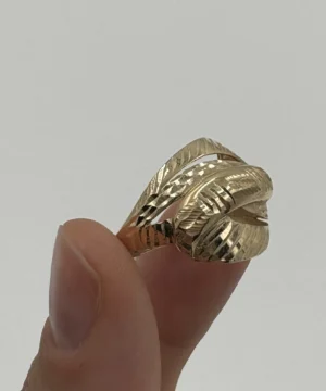 14 AYAR FANTAZİ YÜZÜK 3.55 GR - Görsel 4