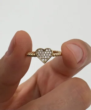 14 AYAR EKLEM YÜZÜĞÜ 1.96 GR - Görsel 4